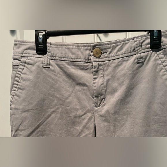 Liz Claiborne size 8 classic fit light gray pants - Picture 2 of 5